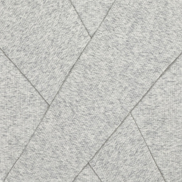Line 10 Ribbed Cotton Top Light – Grey Marle