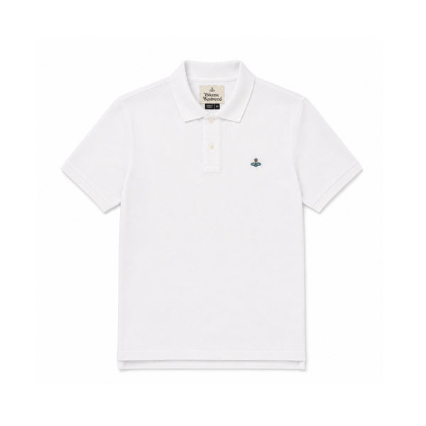 Classic Cotton Polo Shirt - All White