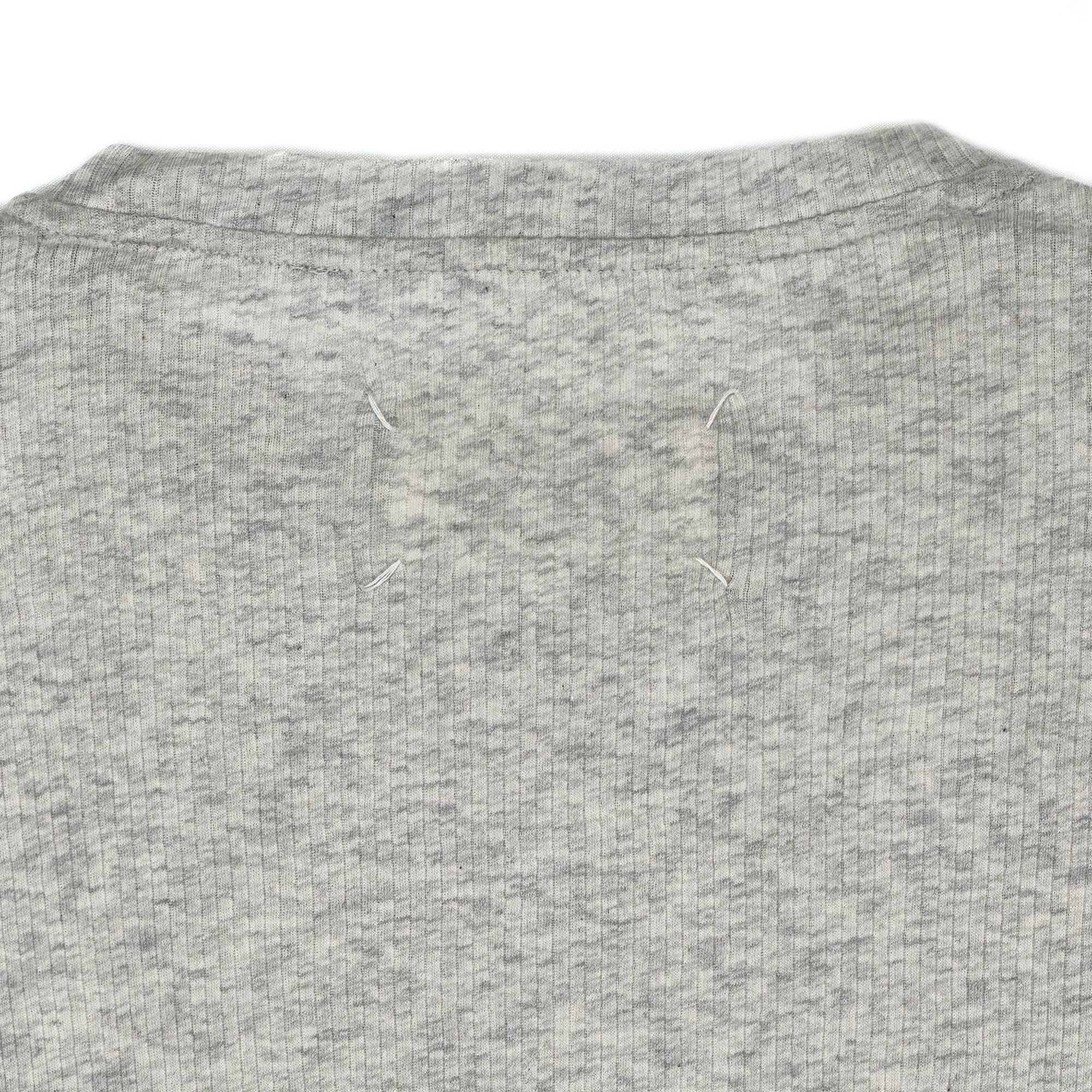 Line 10 Ribbed Cotton Top Light – Grey Marle