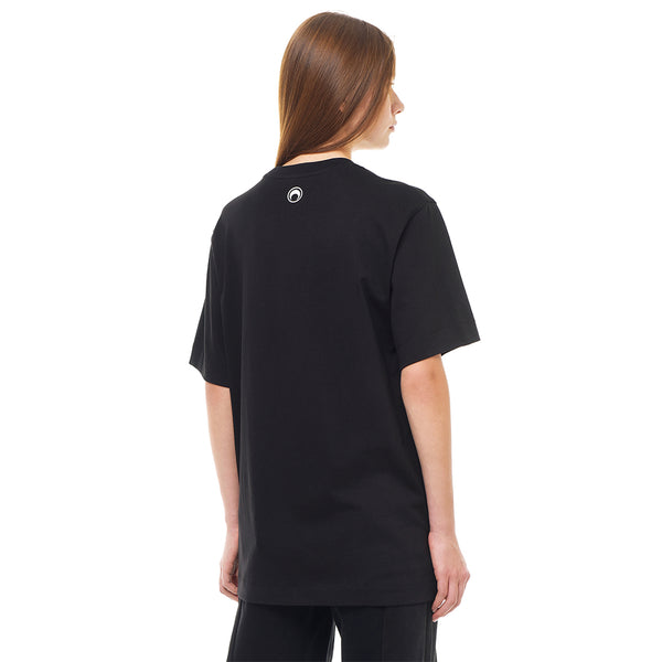 Graphic Organic Cotton T-shirt - Black
