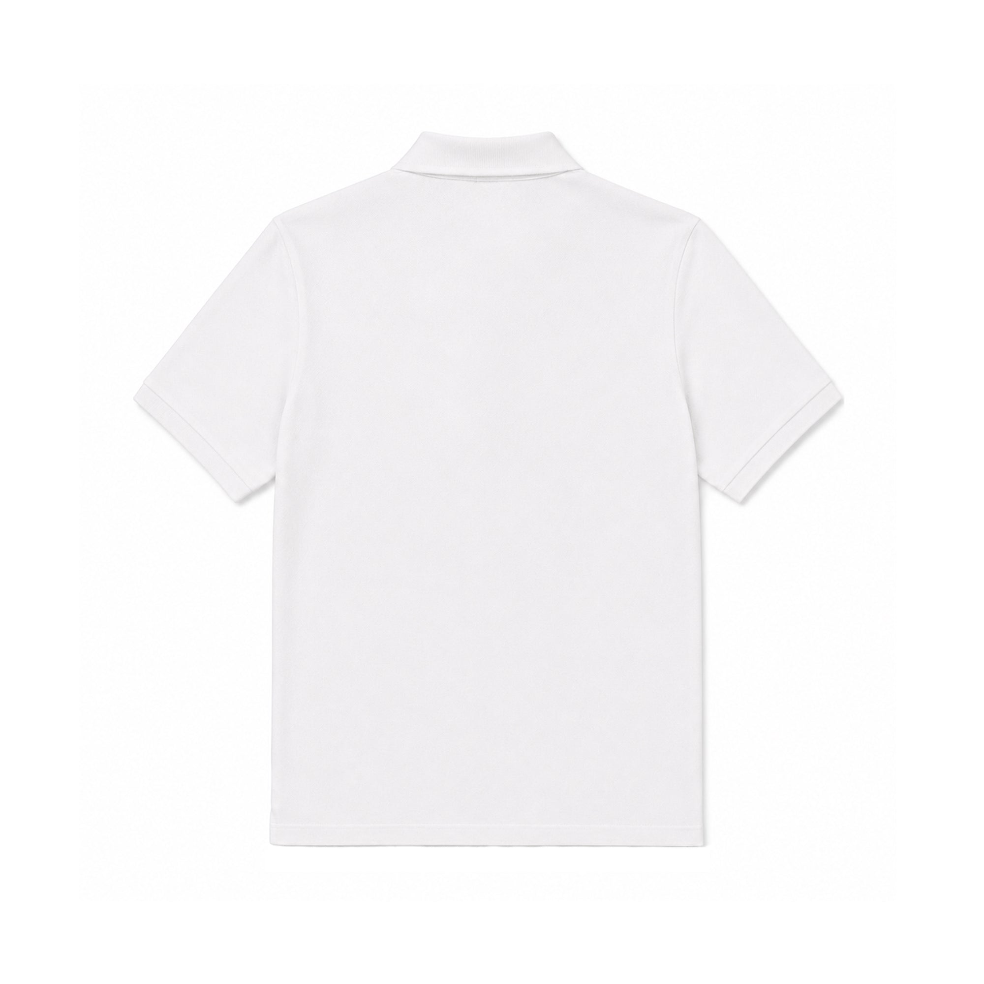 Classic Cotton Polo Shirt - All White