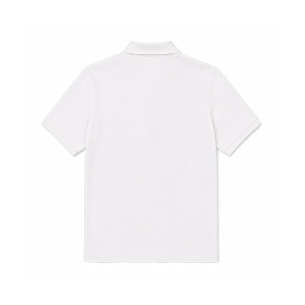 Classic Cotton Polo Shirt - All White
