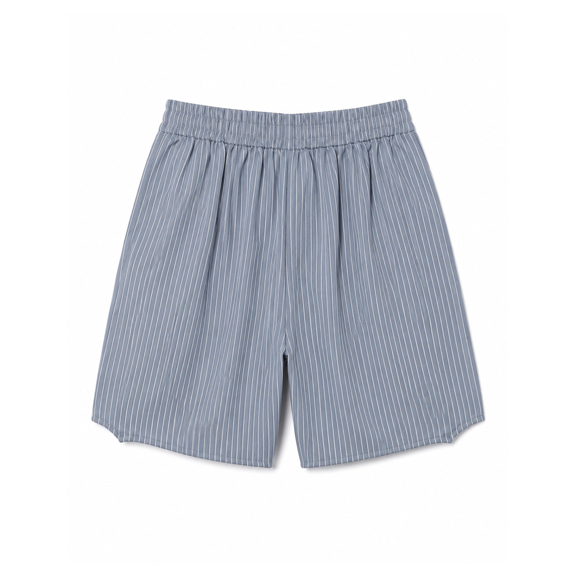 Romario Striped Cotton Shorts
