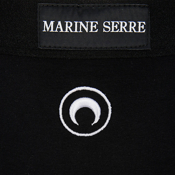 Moon Logo High Waisted Brief - Black