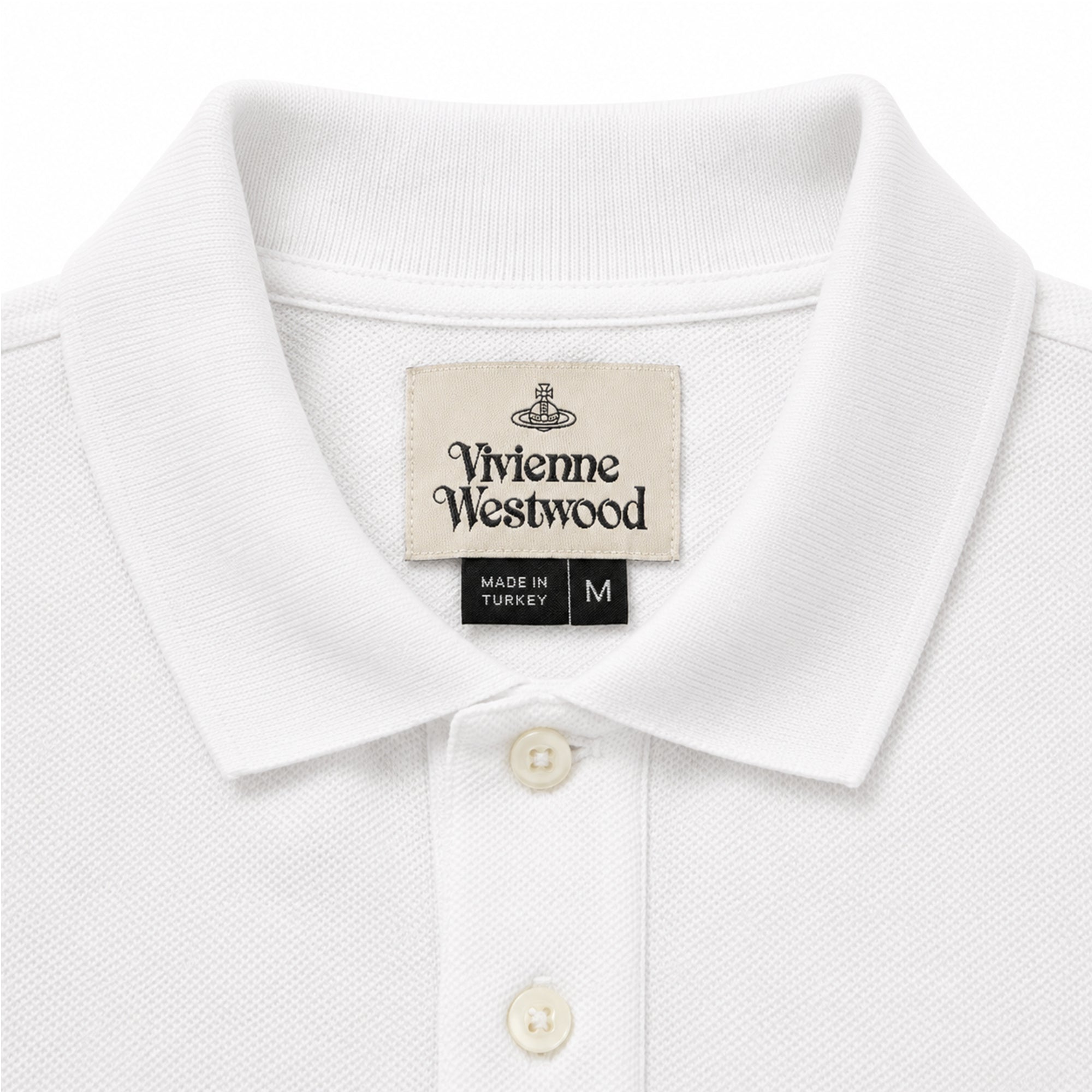 Classic Cotton Polo Shirt - All White