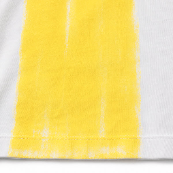 Painted Colour Block T-shirt - Yellow