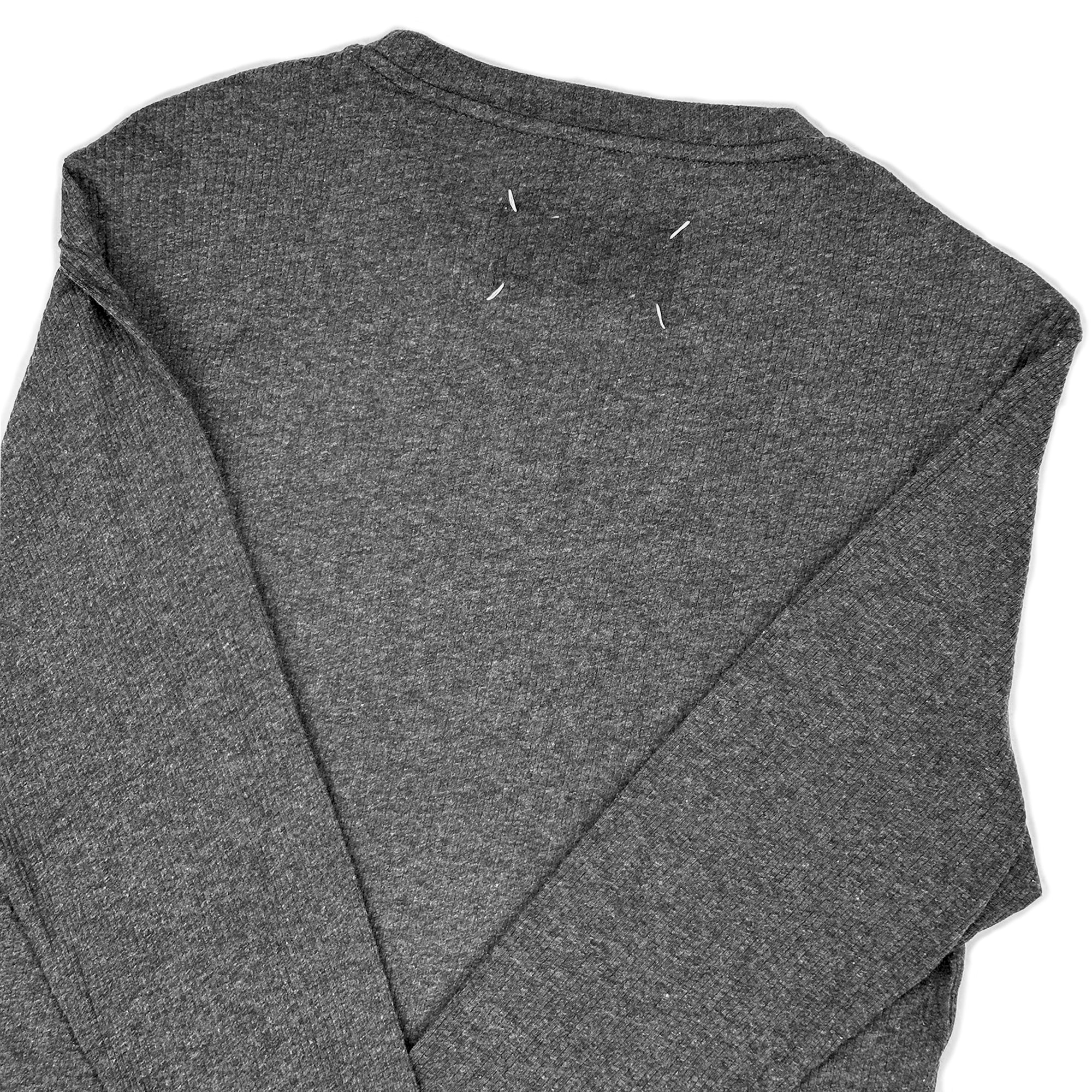 Line 10 Ribbed Cotton Top – Charcoal
