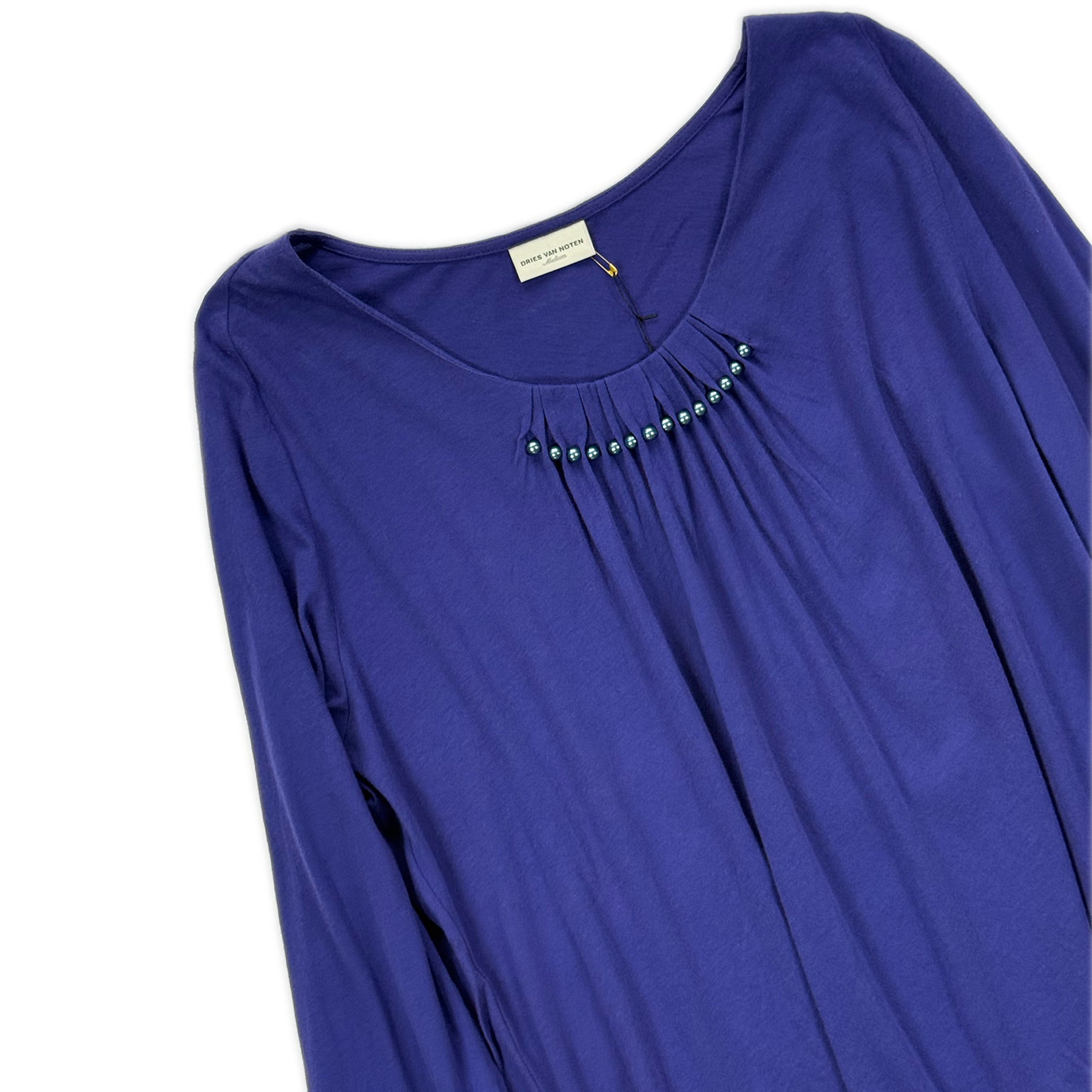 Gathered Bead Long Sleeve