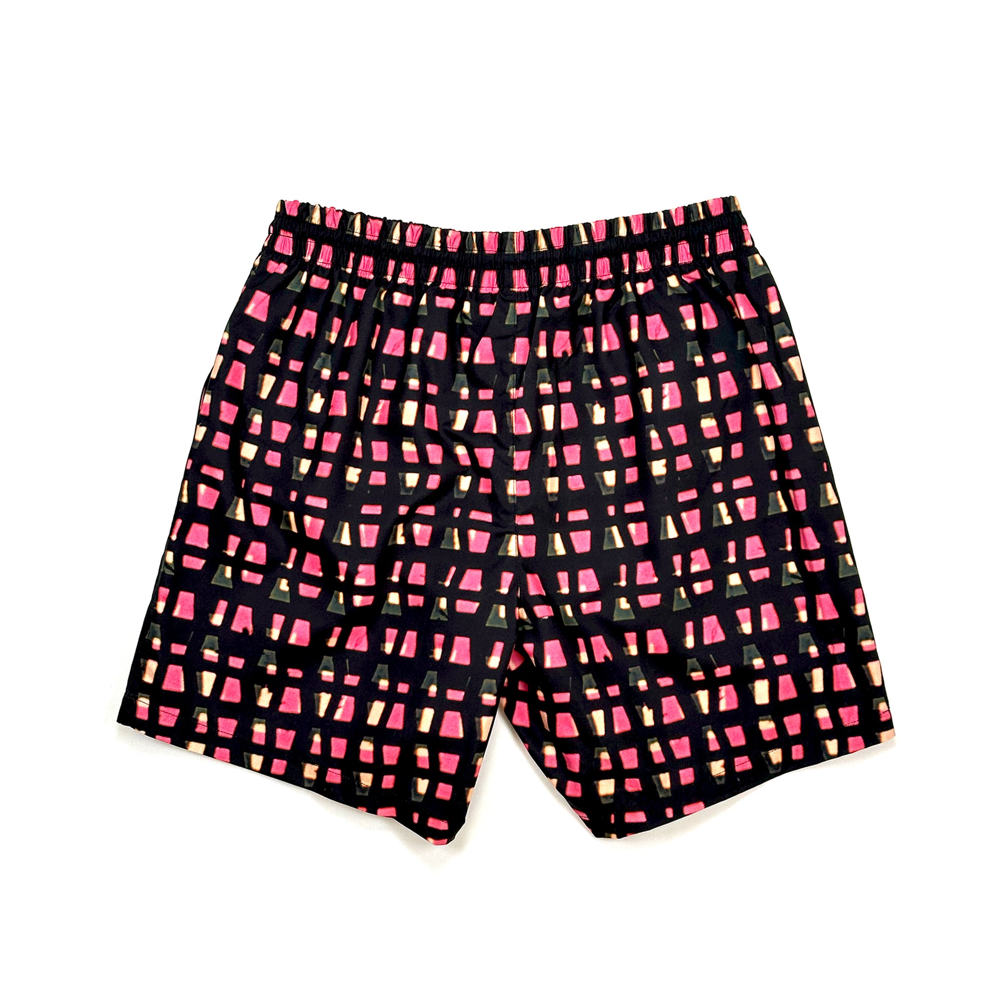 Phibbs Shorts – Pink Grid