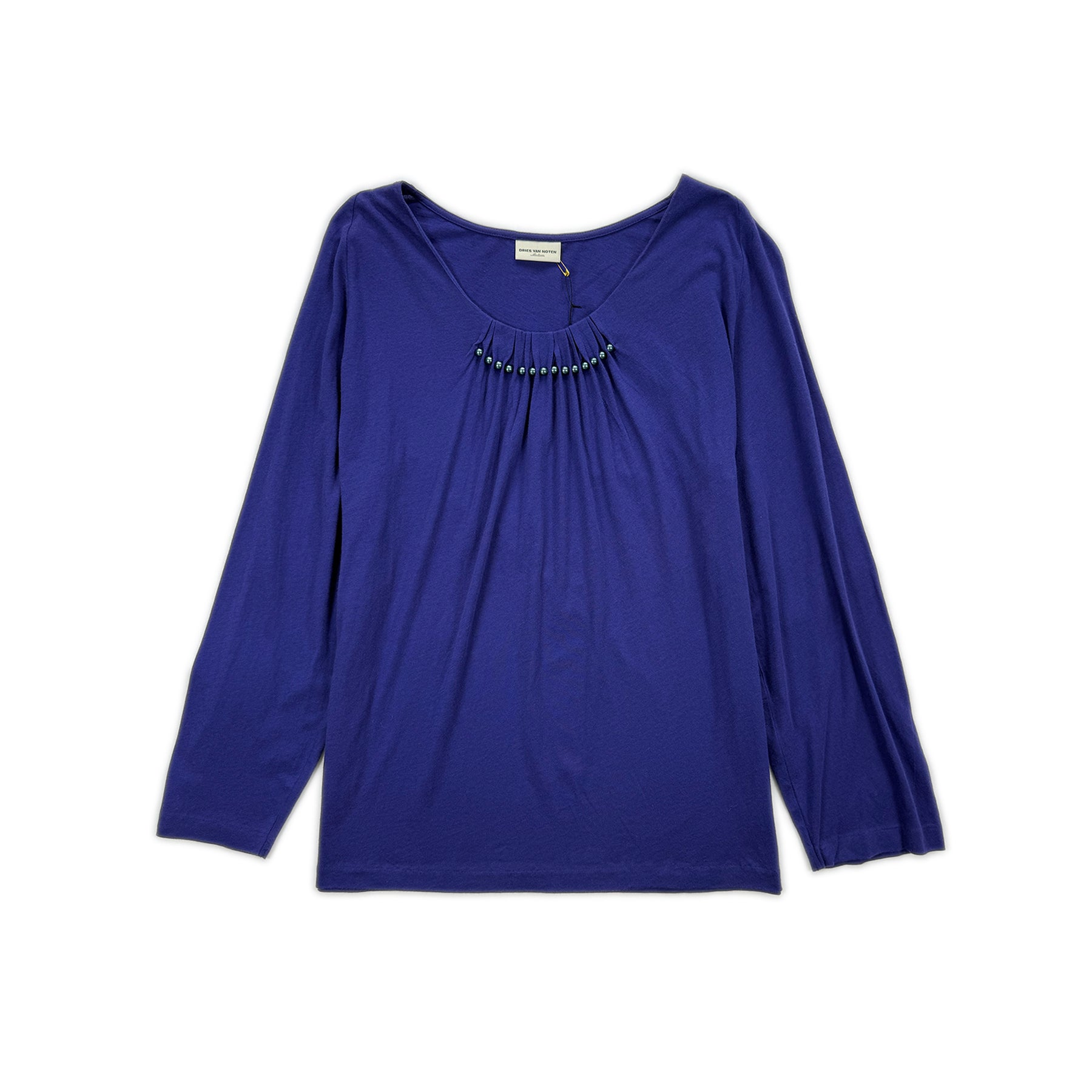 Gathered Bead Long Sleeve