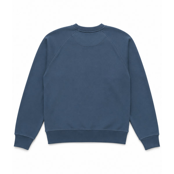 Orb Embroidered Sweatshirt - Dark Denim