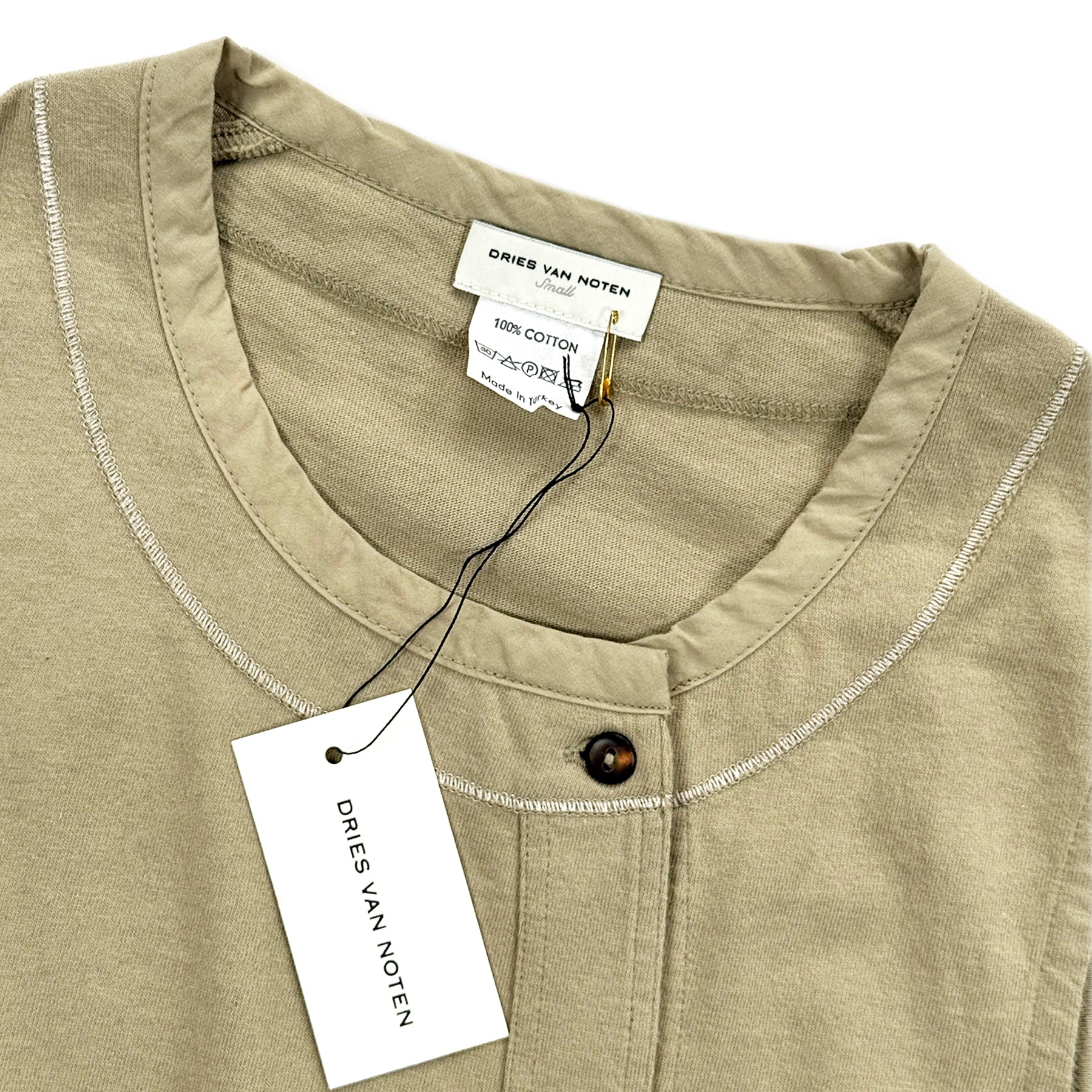 Button Front Utility Tank