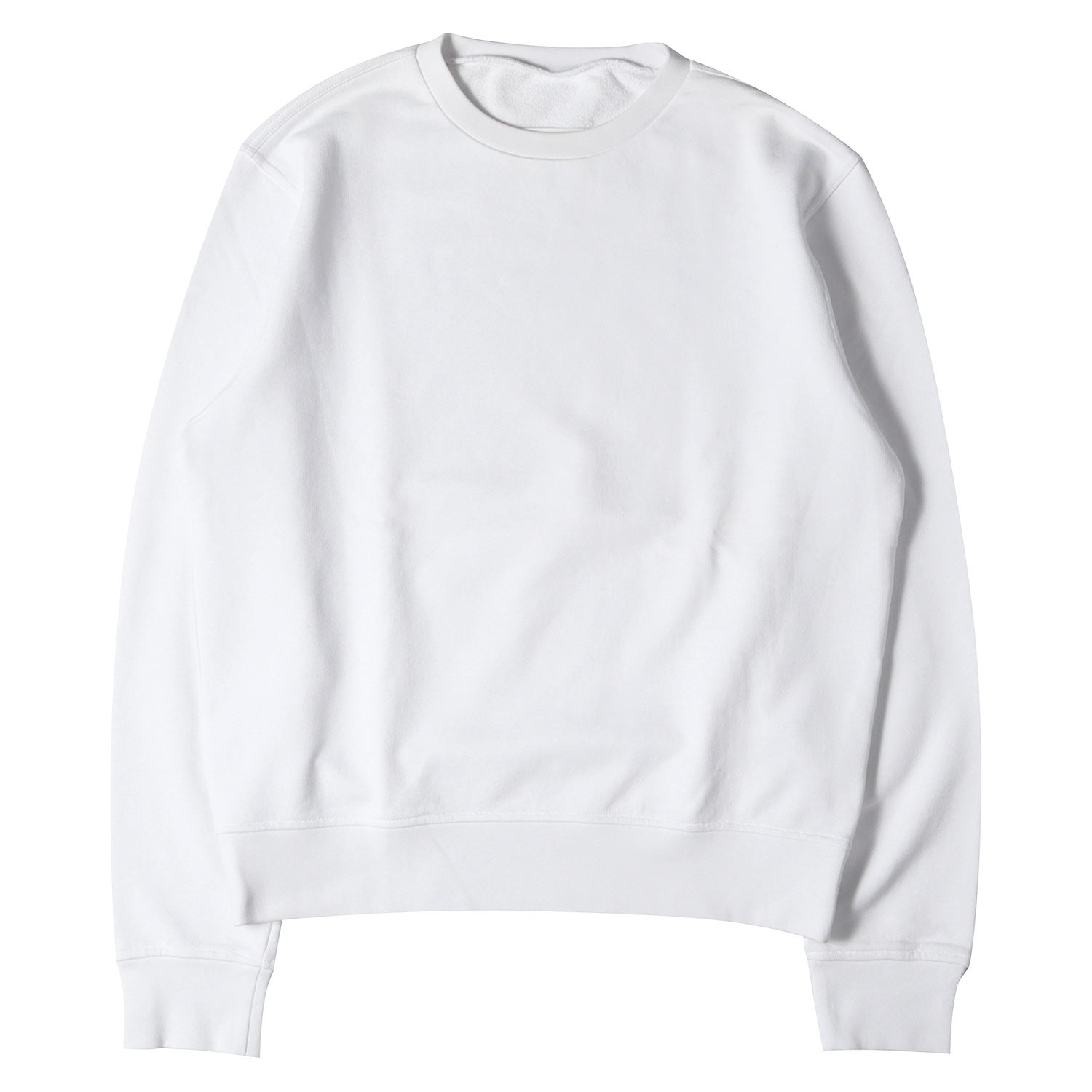 Elbow Patch Sweatshirt - White