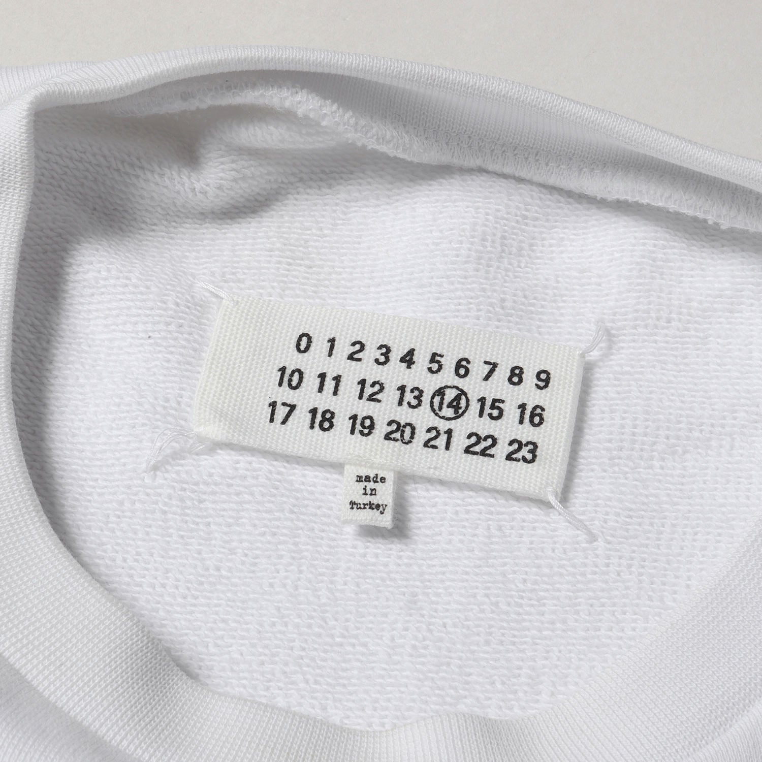 Elbow Patch Sweatshirt - White
