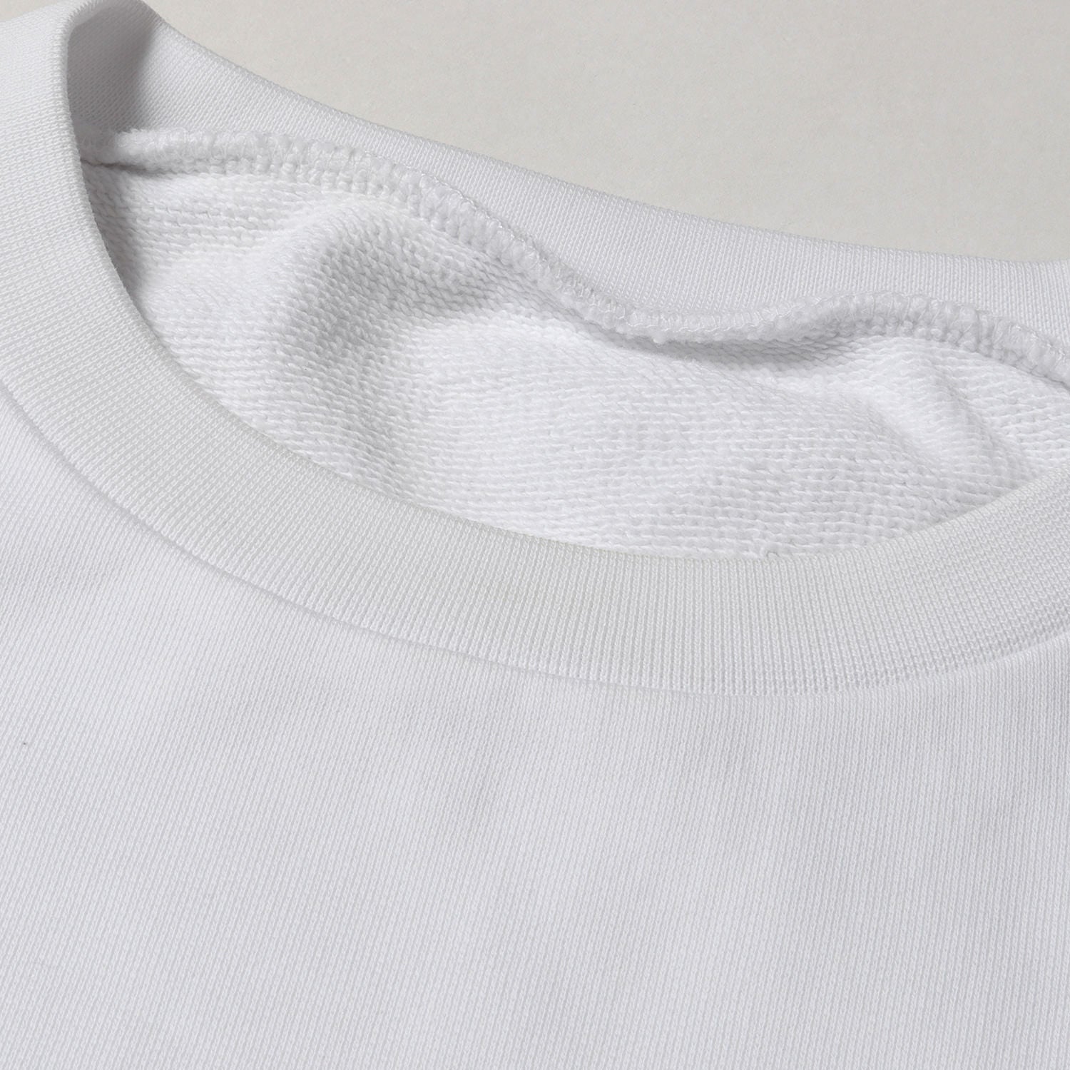 Elbow Patch Sweatshirt - White