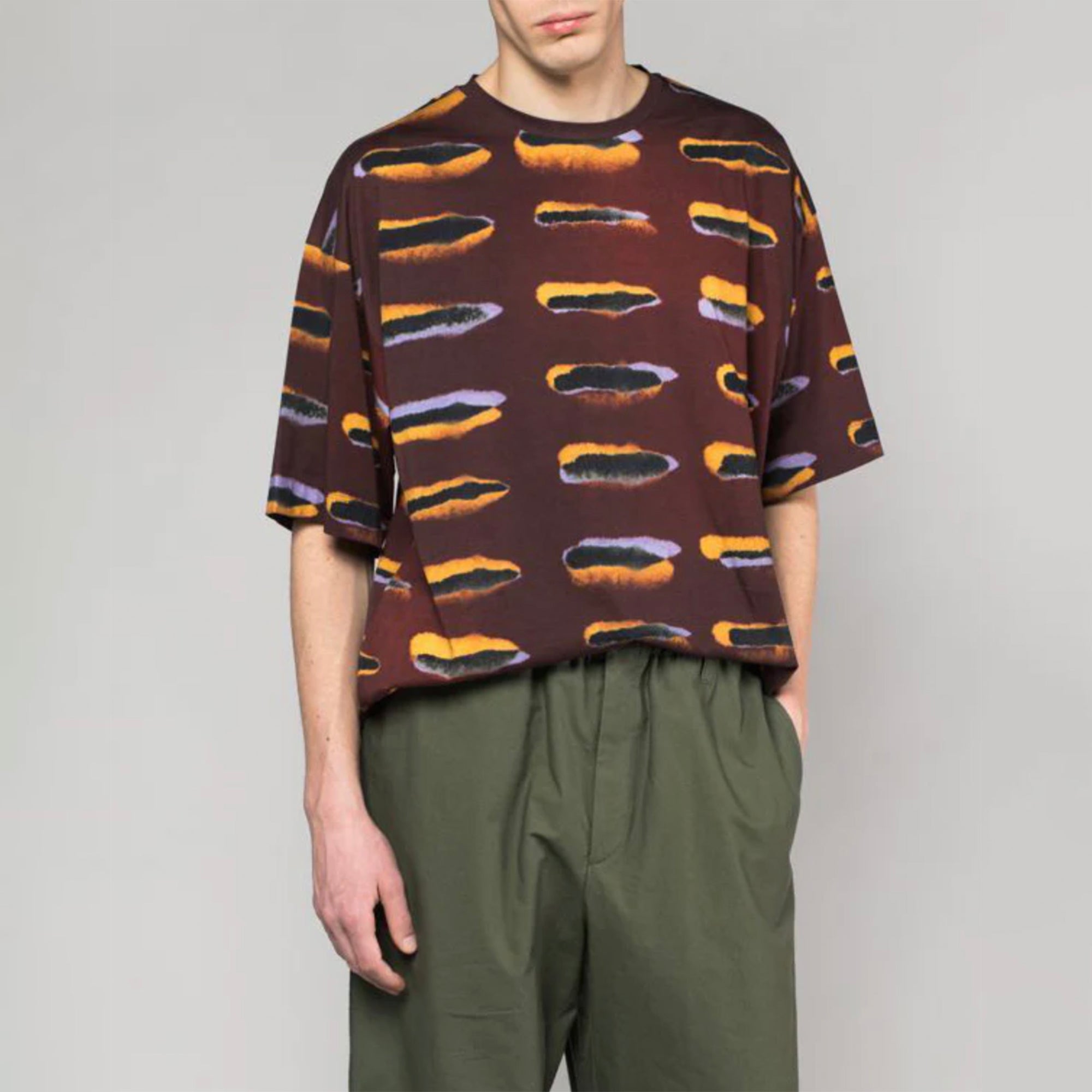 Heky Trade Tattoo Printed T-shirt – Burgundy