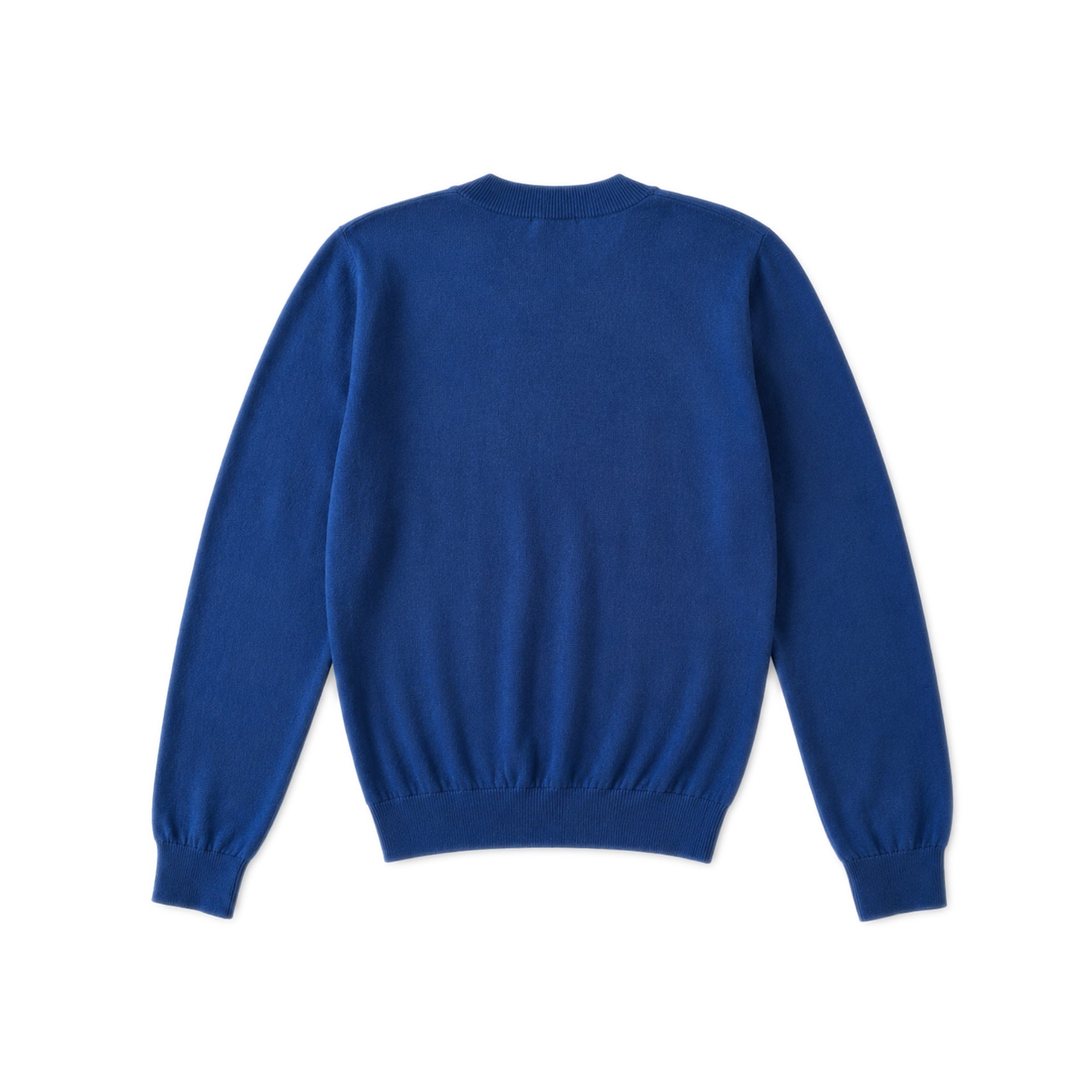 Logo Knit Sweatshirt – Navy