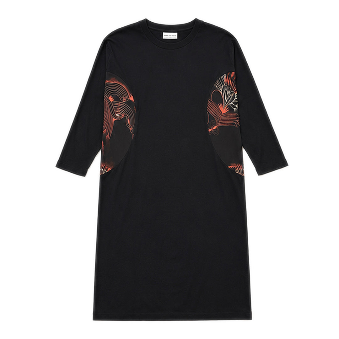 Dolman Sleeve Jersey Dress