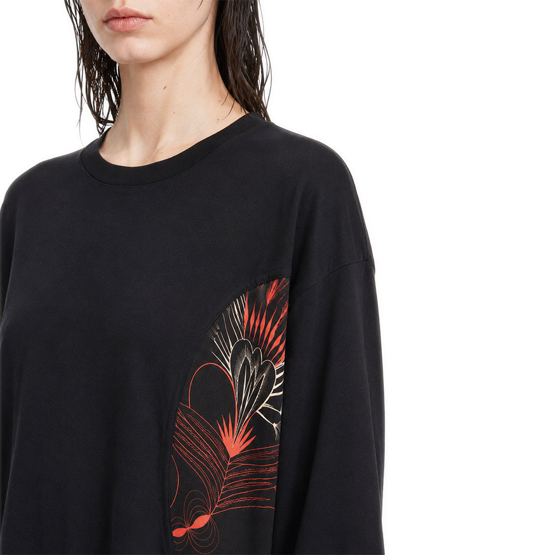 Dolman Sleeve Jersey Dress