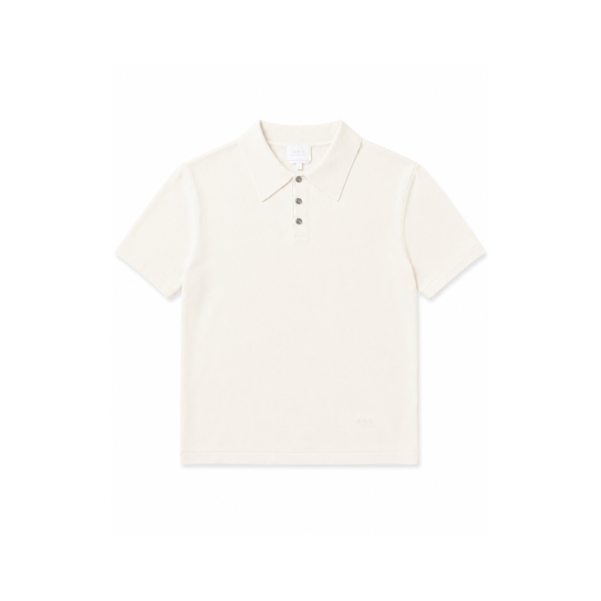Colin Polo Shirt – Ecru