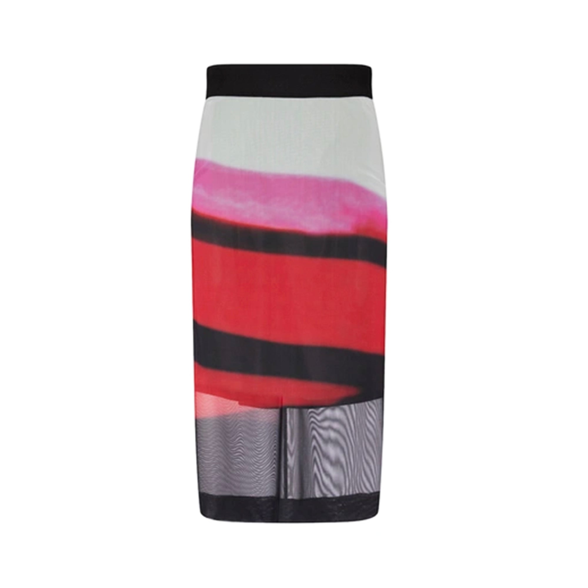 Mesh Printed Skirt