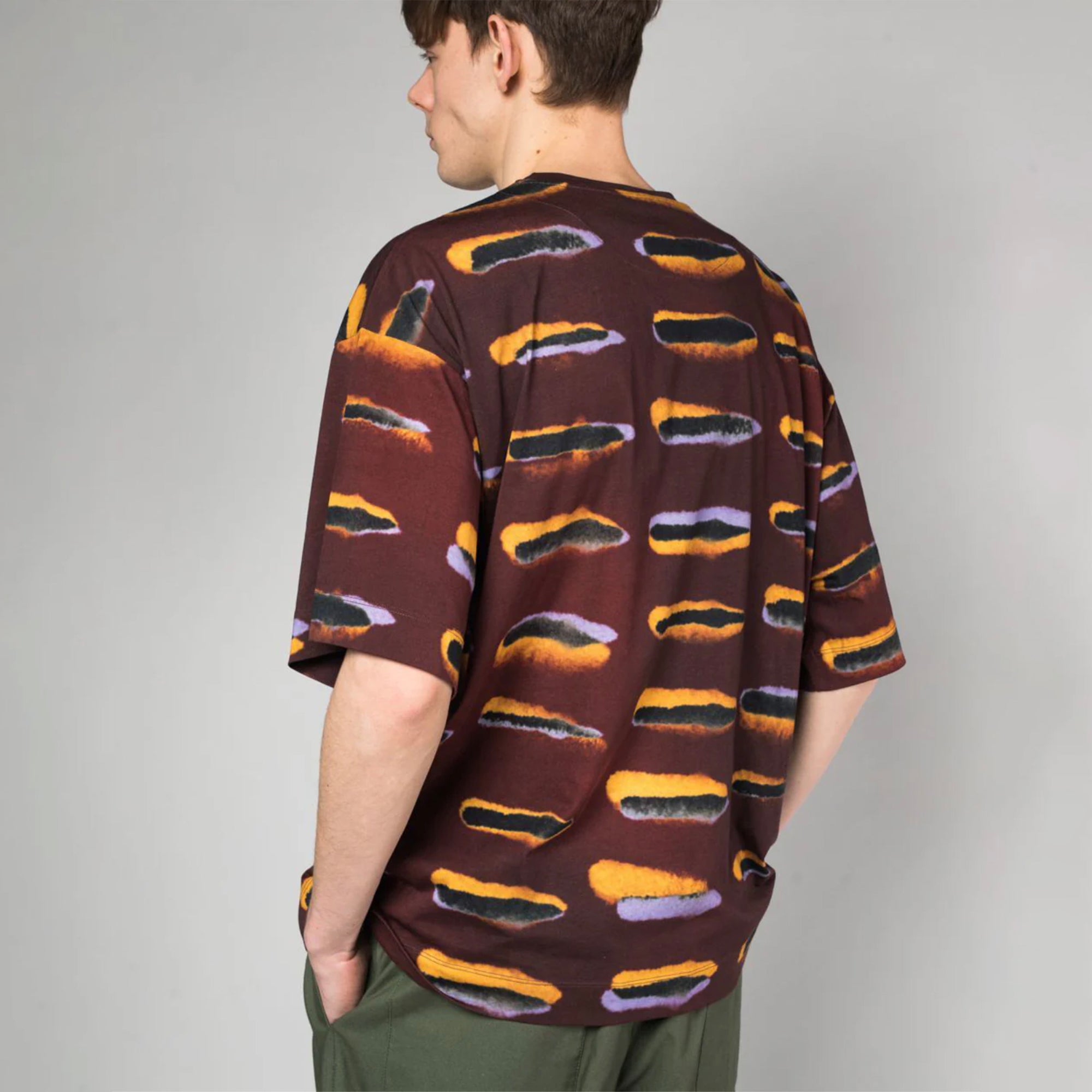 Heky Trade Tattoo Printed T-shirt – Burgundy