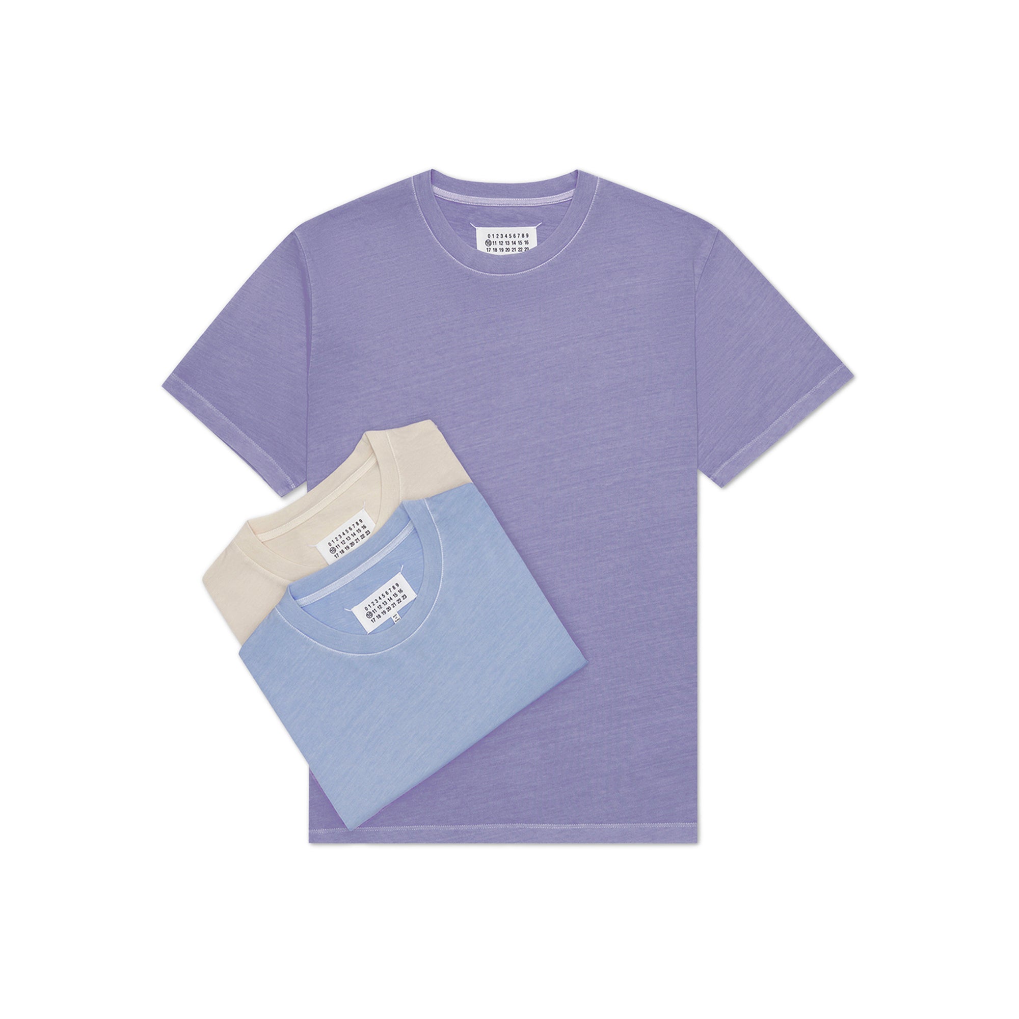 Line 10 Enzyme T-Shirt 3-Pack (Blue / Ecru / Lilac)