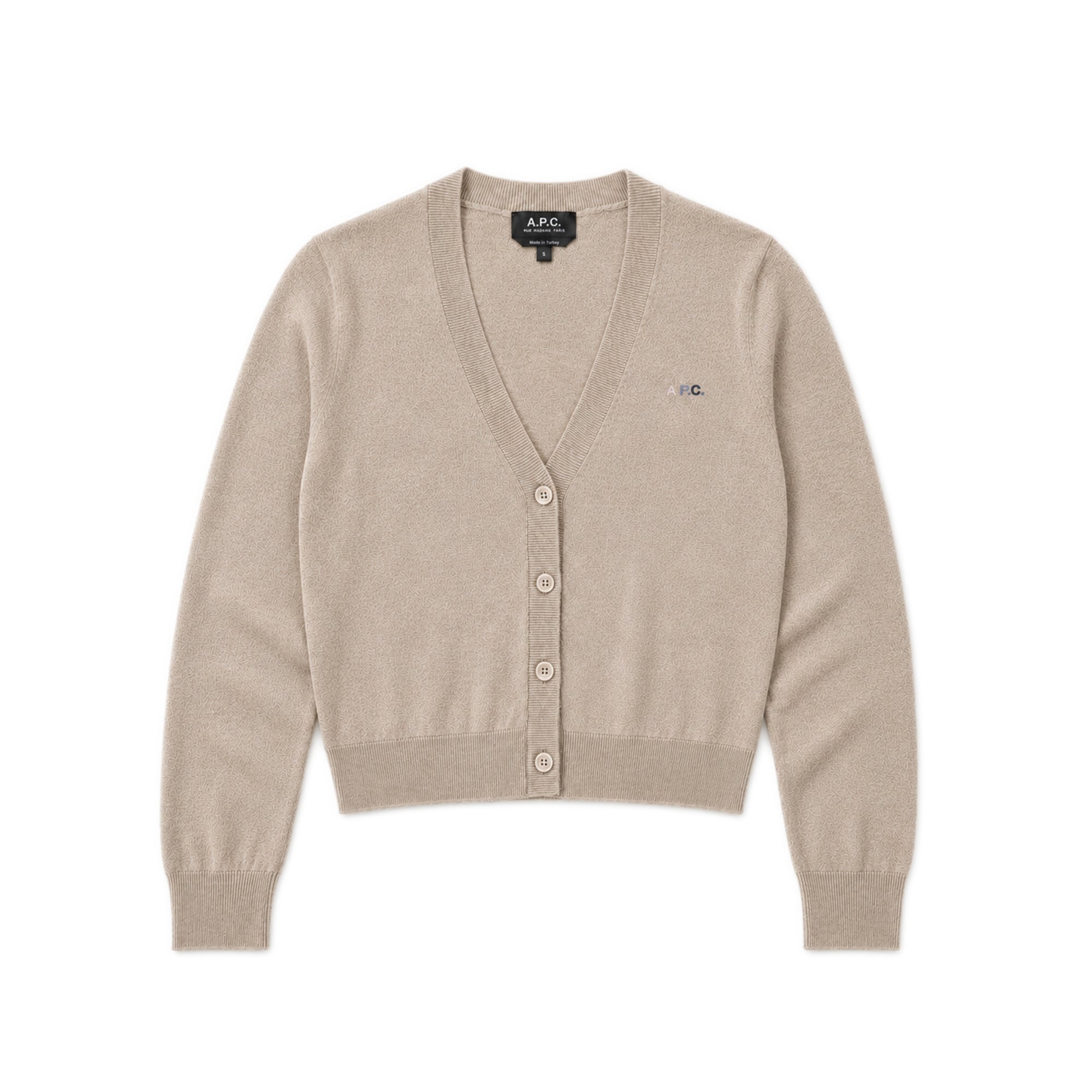 Josephine Cardigan  – Heathered Beige