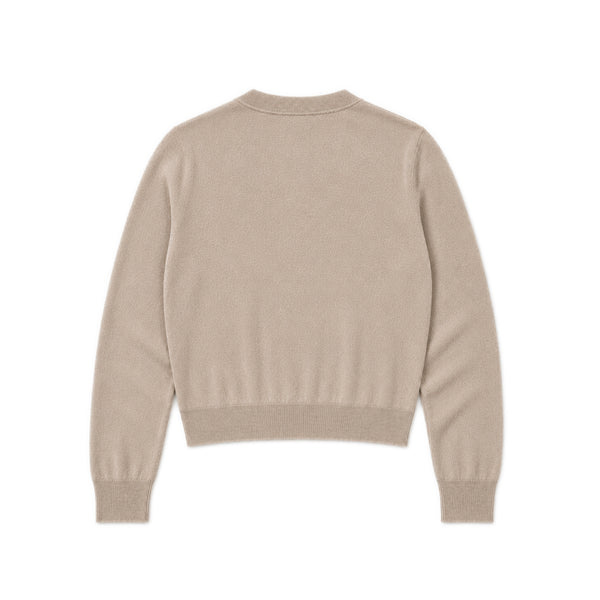 Josephine Cardigan  – Heathered Beige