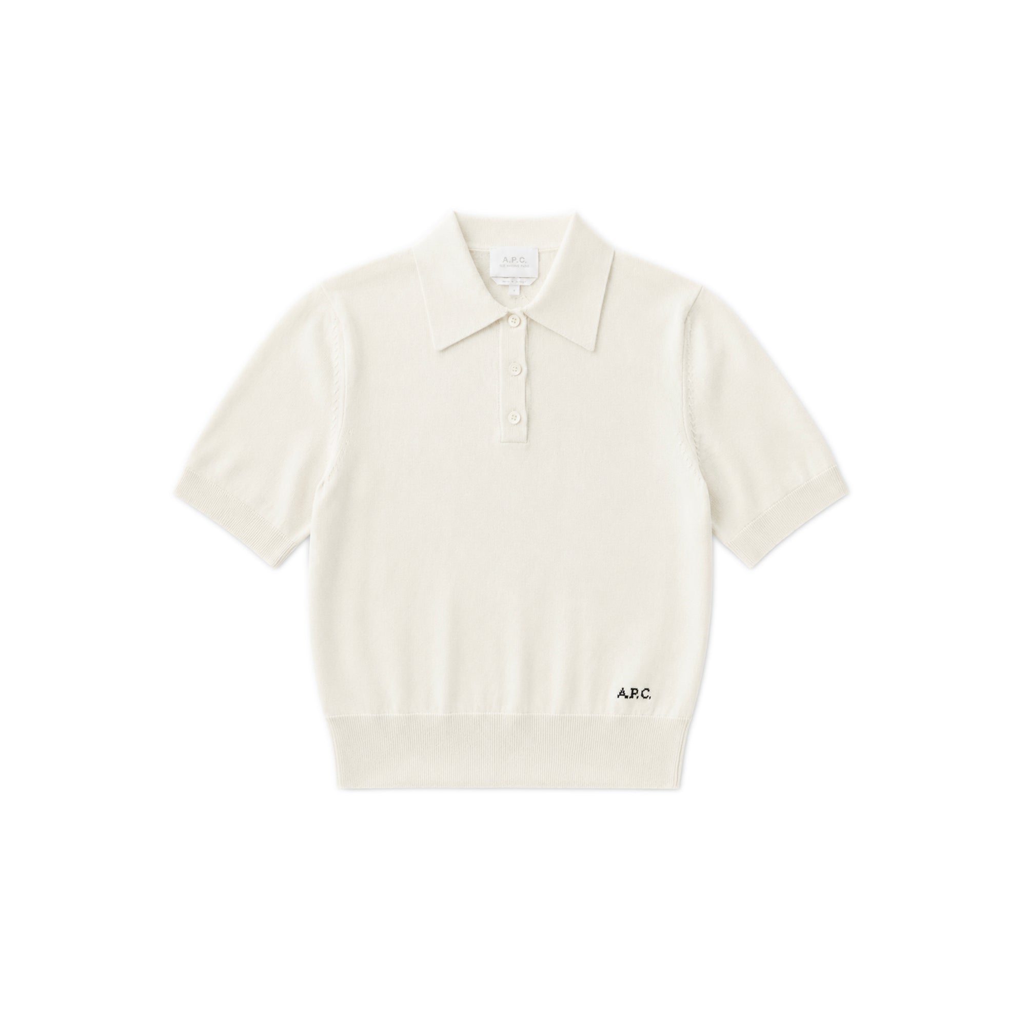 Ruby Polo Shirt – Ecru
