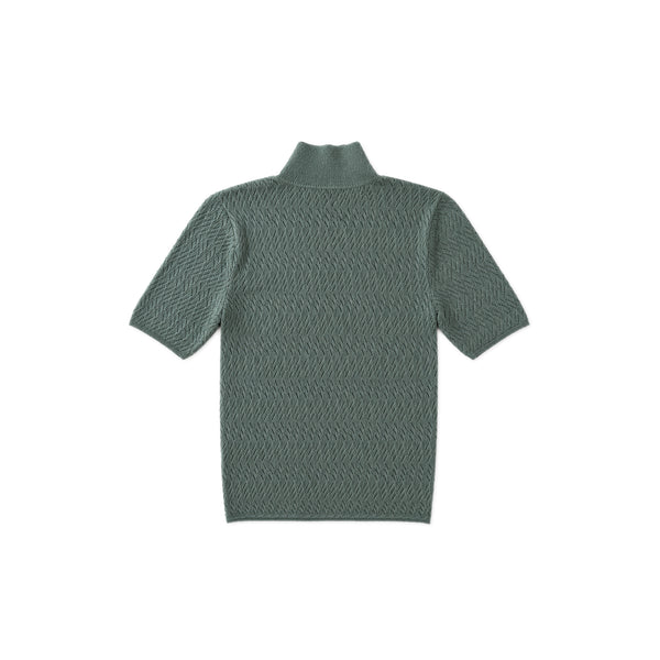 Pointelle Top – Sage Green