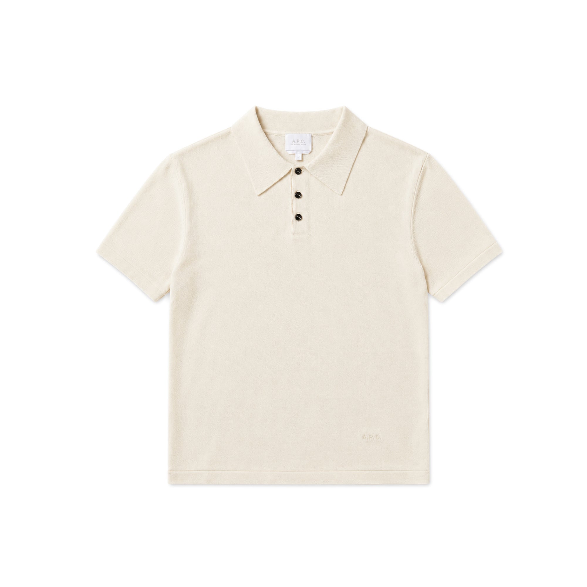 Colin Polo Shirt – Ecru