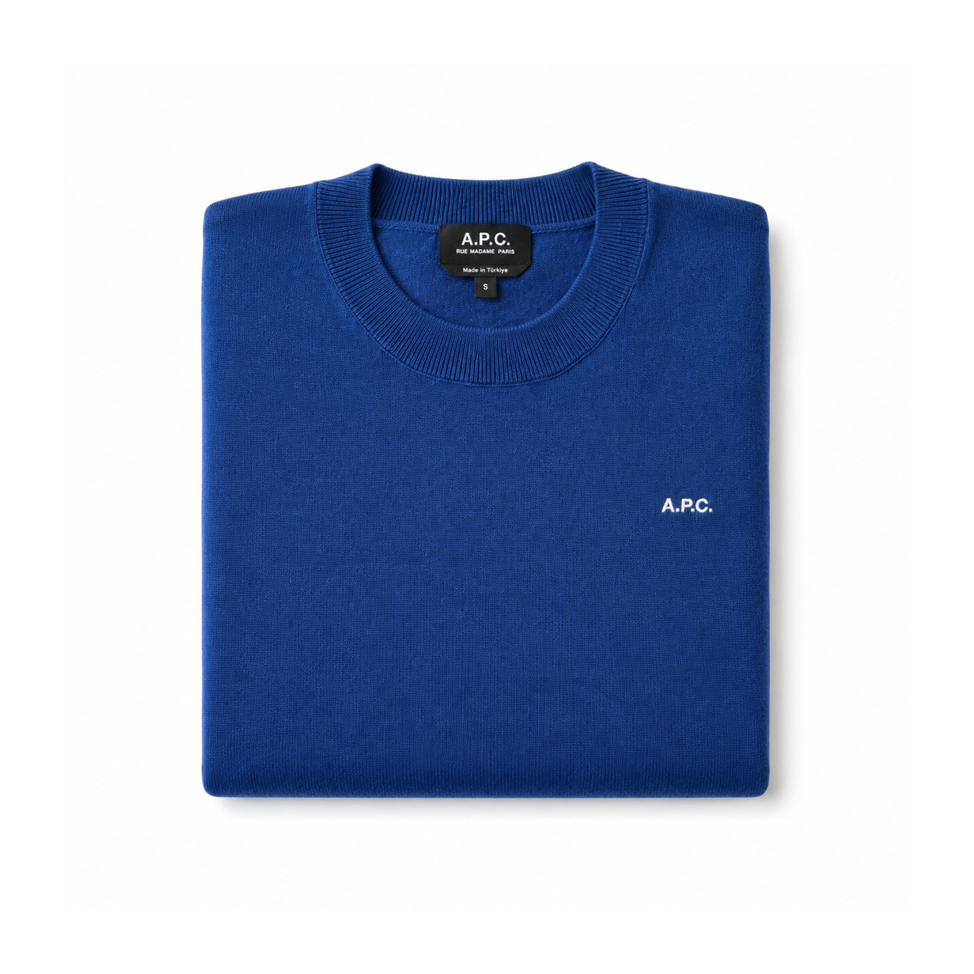 Logo Knit Sweatshirt – Navy