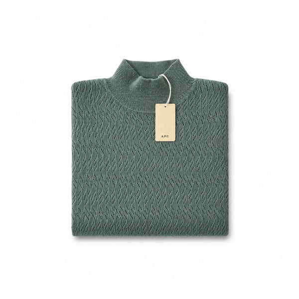 Pointelle Top – Sage Green