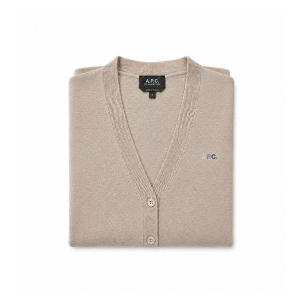 Josephine Cardigan  – Heathered Beige