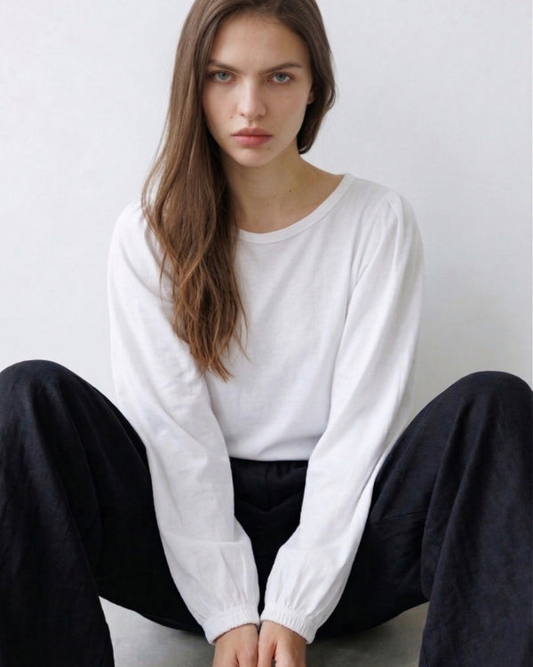 Balloon Sleeve Top