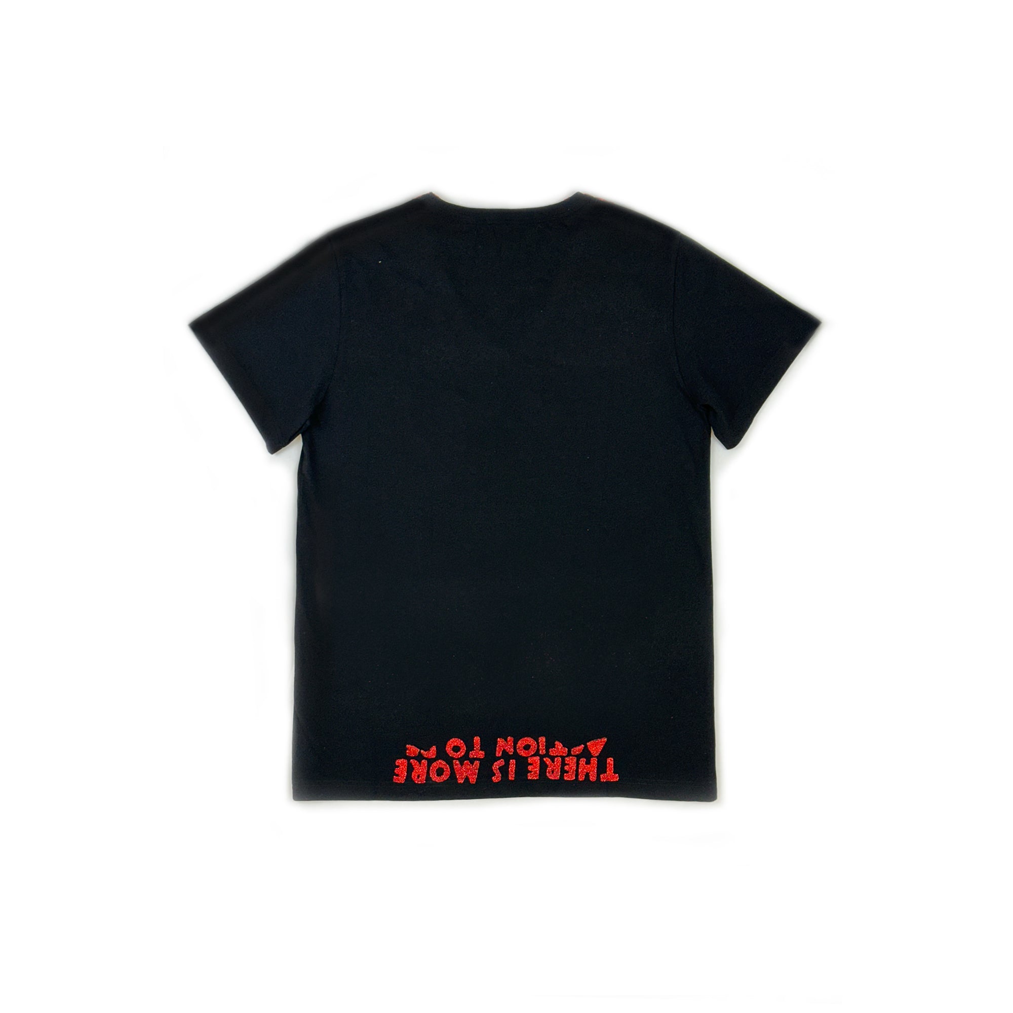 Aids Charity T-shirt Black/Red