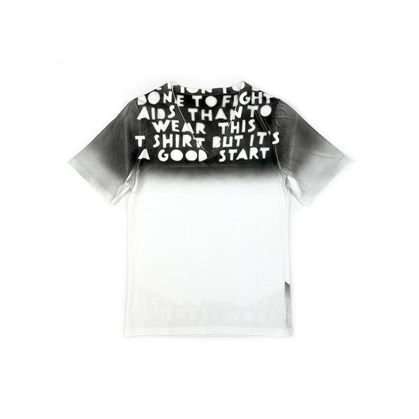 AIDS Charity T-shirt – White/Black
