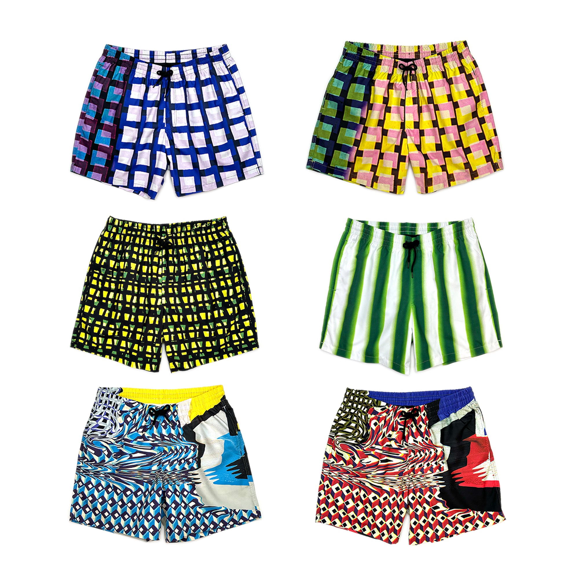 Printed Swim Shorts — Mix & Match 2-Pack