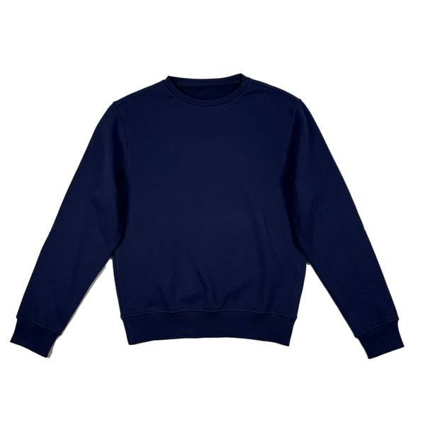 Elbow Patch Sweatshirt - Ink Blue