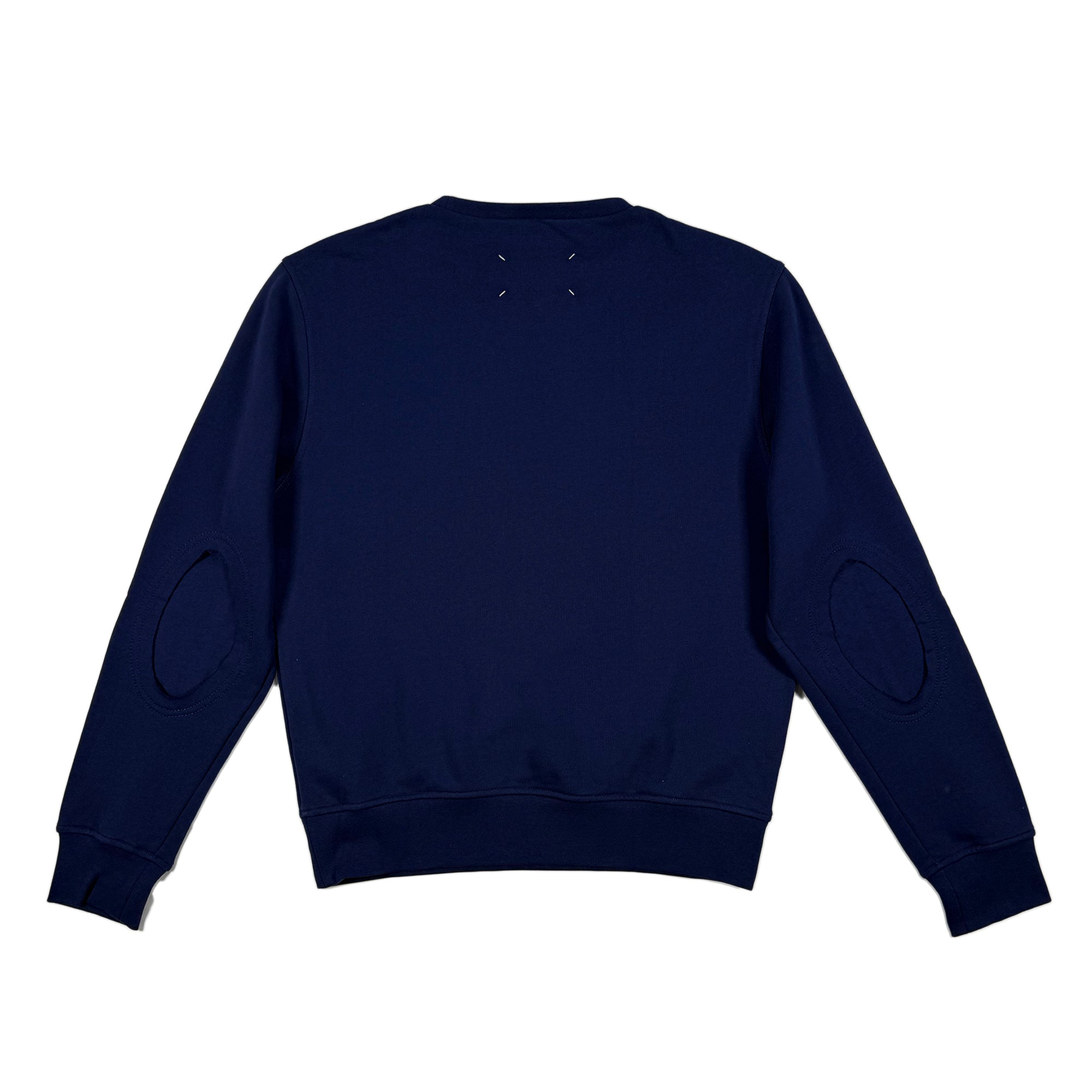 Elbow Patch Sweatshirt - Ink Blue