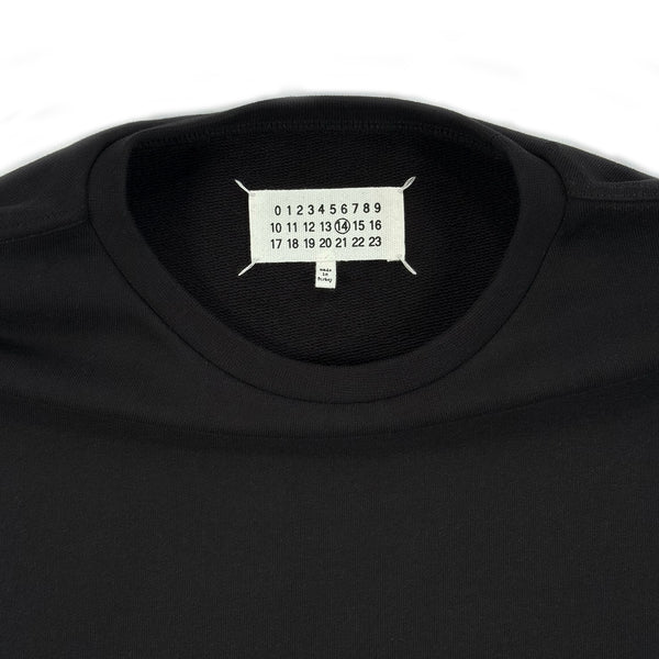 Elbow Patch Sweatshirt - Black