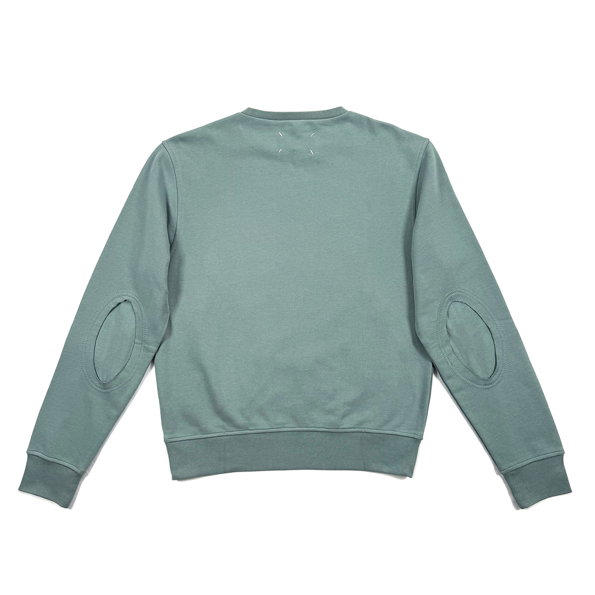 Elbow Patch Sweatshirt - Sage
