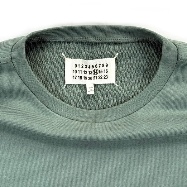 Elbow Patch Sweatshirt - Sage