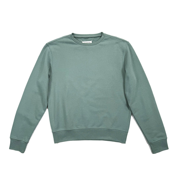 Elbow Patch Sweatshirt - Sage