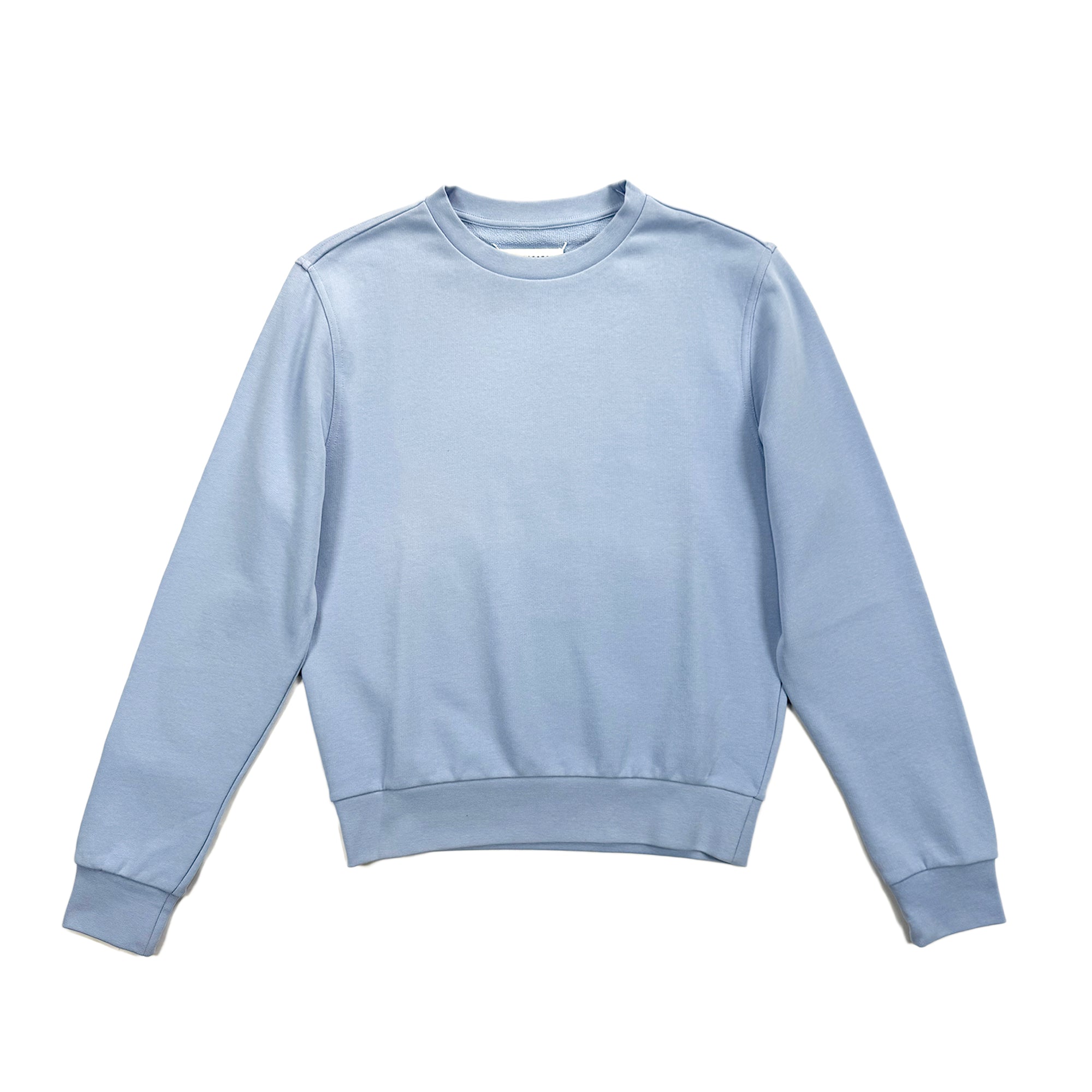 Elbow Patch Sweatshirt - Light Blue