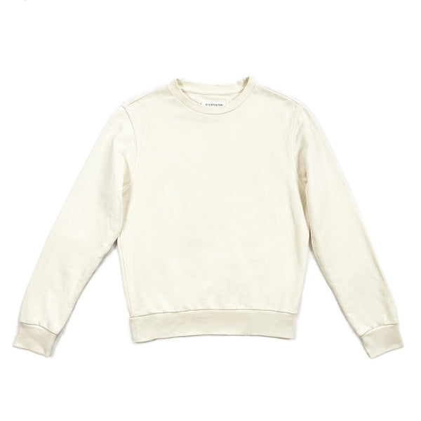 Elbow Patch Sweatshirt - Cream