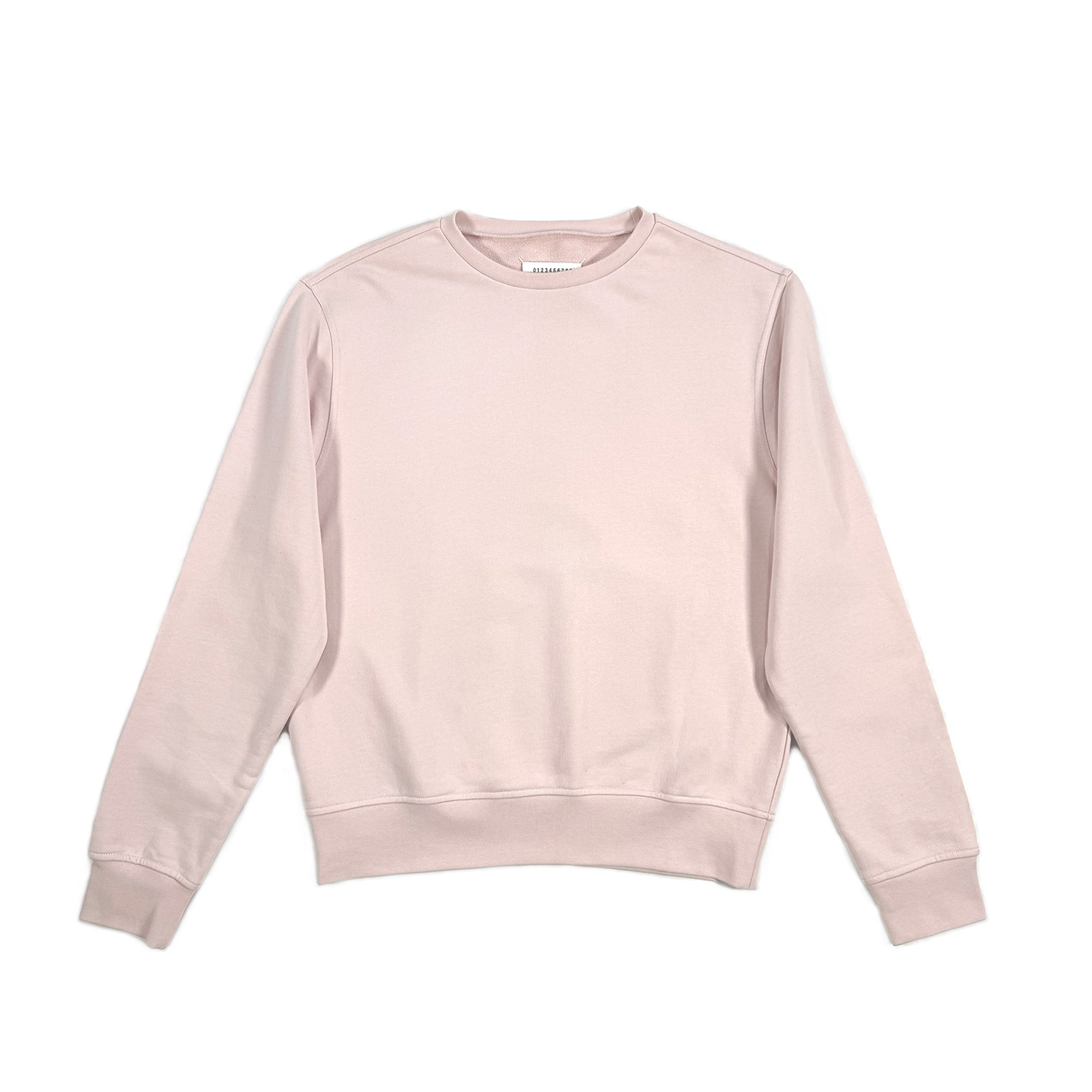 Elbow Patch Sweatshirt - Peony Pink