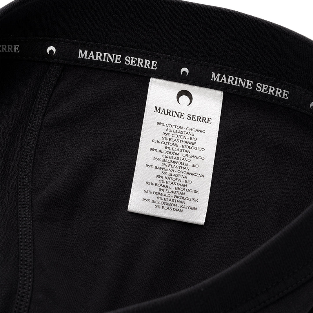 Moon Logo High Waisted Brief - Black