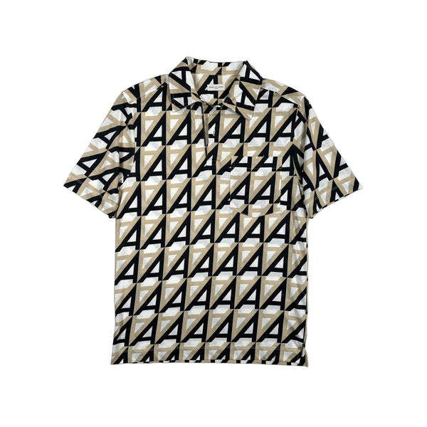 Helder Polo – Geometric Print